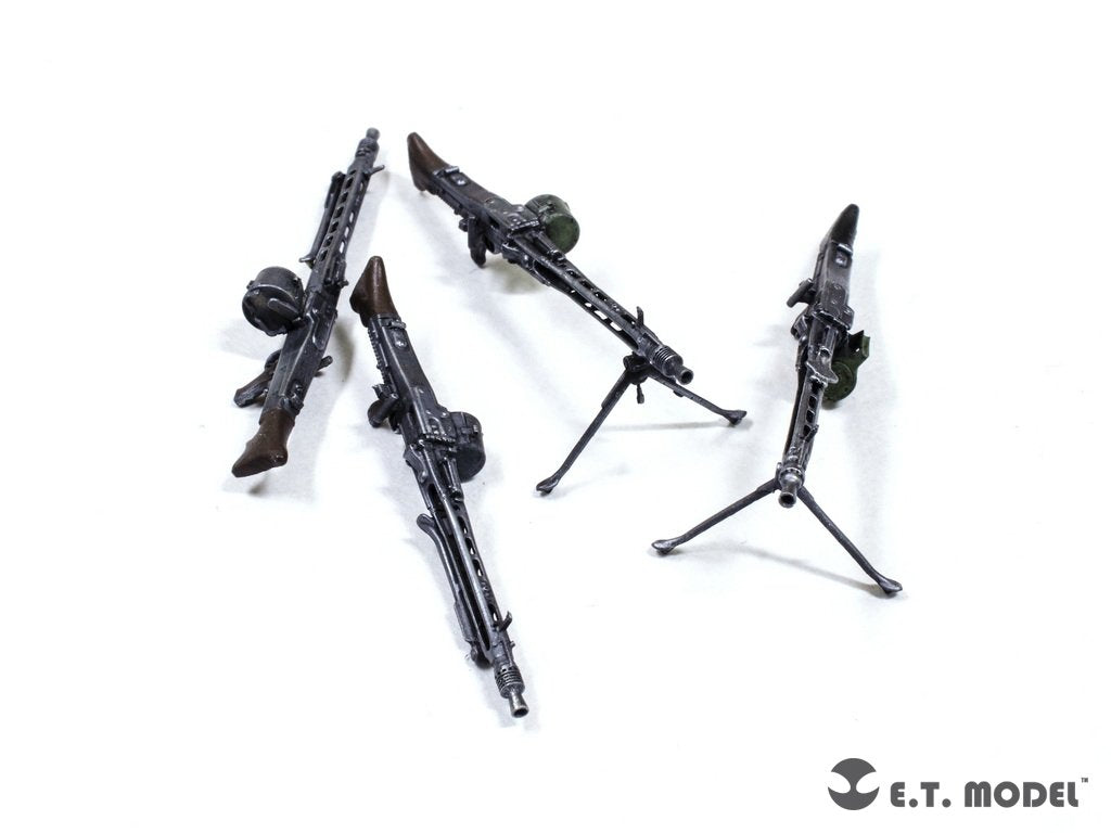 E.T. Model P35-217 WWII German Mg42 Machinegun &amp;amp; Ammo Box ( 3D Print ) 1/35 – immagine 4