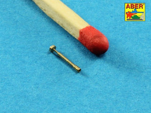 Aber 35L-180 25mm M242 Bushmaster early chain gun barrel &amp;amp; 7,62mm M240 machine gun barrel used on early M2/M3 Bradley or LAV-25 1/35 – immagine 7