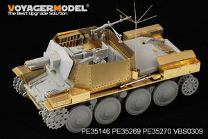 Garde-boues Voyager modèle PE35146 pour char 38t (pour la série DRAGON 38T) 1/35 – image 2
