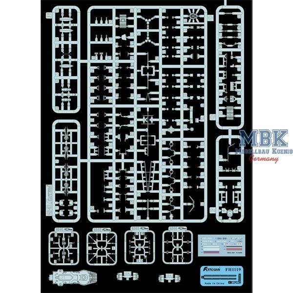 FlyHawk Model FH1119S HMS Kelly 1940 Deluxe Edition 1/700 – immagine 3
