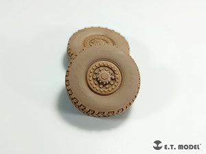 E.T. Model P35-127 Modern U.S. M142 High Mobility Artillery Rocket System（HIMARS）Sagged Wheels for Trumpeter kit 1/35 – Bild 4