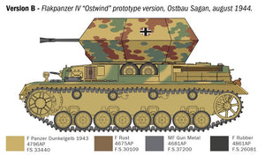Italeri 6594 Flakpanzer IV Ostwind 1/35 – immagine 4