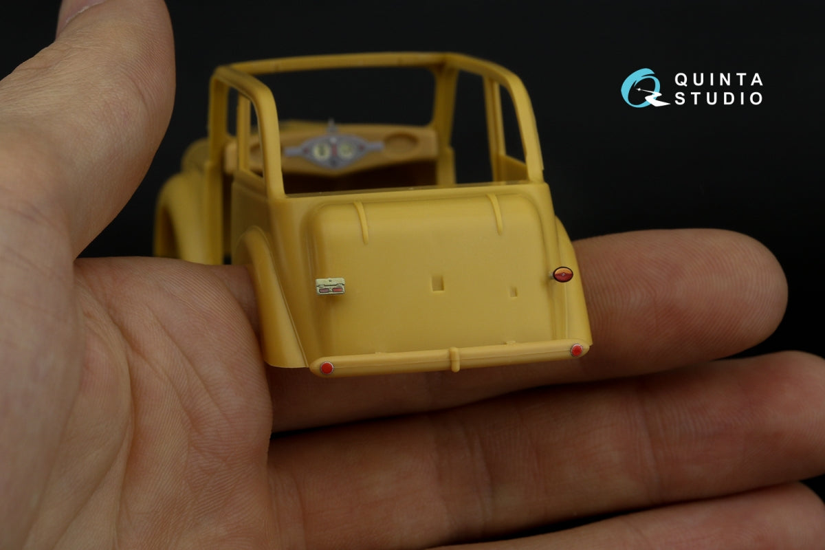 Quinta Studio QD35082 1937 Opel Olympia 3D-Printed &amp;amp; coloured Interior on decal paper (Bronco) 1/35 – imagen 9