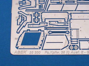 Aber 35200 German light tank Pz.Kpfw. 38(t) Ausf. E/F/G - vol.1 - basic set 1/35 – immagine 3