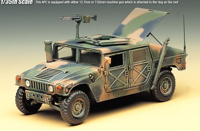 Academy 13241 M-1025 Hummer 1/35 – immagine 2