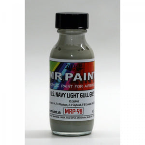 MR. Paint MRP-098 U.S. NAVY LIGHT GULL GREY FS36440 ANA 602 US Navy 30ml – immagine 2