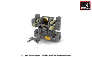 Armory Models 72239 M45 Quadmount, US WWII 4x 12.7mm M2HB Turret on M20 trailer 1/72 – zdjęcie 5