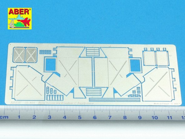Aber 35A091 Rear boxes for Panther tanks and Jagdpanter self proppeled-gun 1/35 – imagen 2