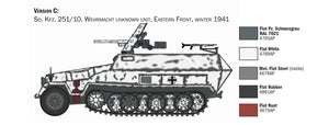 Italeri 7079 Sd.Kfz. 251/10 1/72 – zdjęcie 5