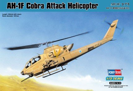 Hobby Boss 87224 AH-1F Cobra Attack Helicopter 1/72