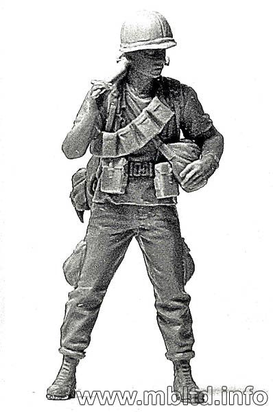 Master Box 3599 US Marines &amp;quot;Patrolling&amp;quot; (Vietnam War series) 1/35 – Bild 7