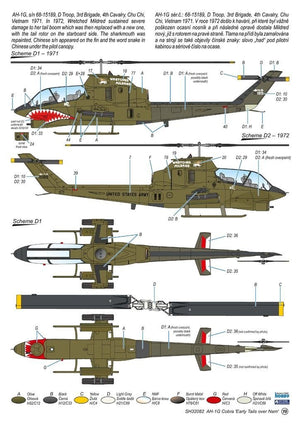 Special Hobby 32082 AH-1G Cobra &amp;#39;Early Tails over Vietnam&amp;#39; Hi-Tech Kit 1/32 – image 6