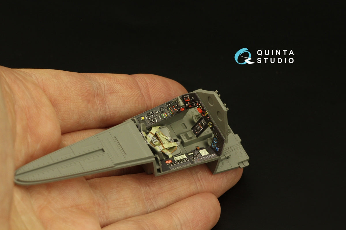 Quinta Studio QD35101 FW 190A-6 3D-Printed &amp;amp; coloured Interior on decal paper (Border Model) 1/35 – Bild 9
