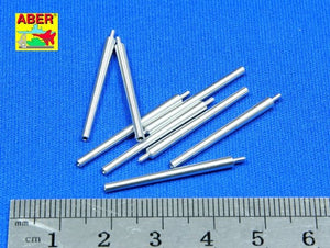 Aber 350L-08 Set of 8 pcs 406 mm barrels for Japanese ships Mutsu and Nagato 1/350 – Bild 2