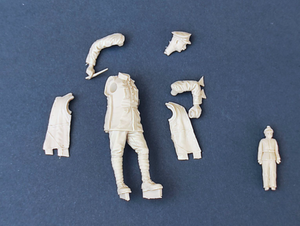 Copper State Models F35-027 Canadian Motor MG Brigade Petty Officer with a Brush 1/35 – immagine 2