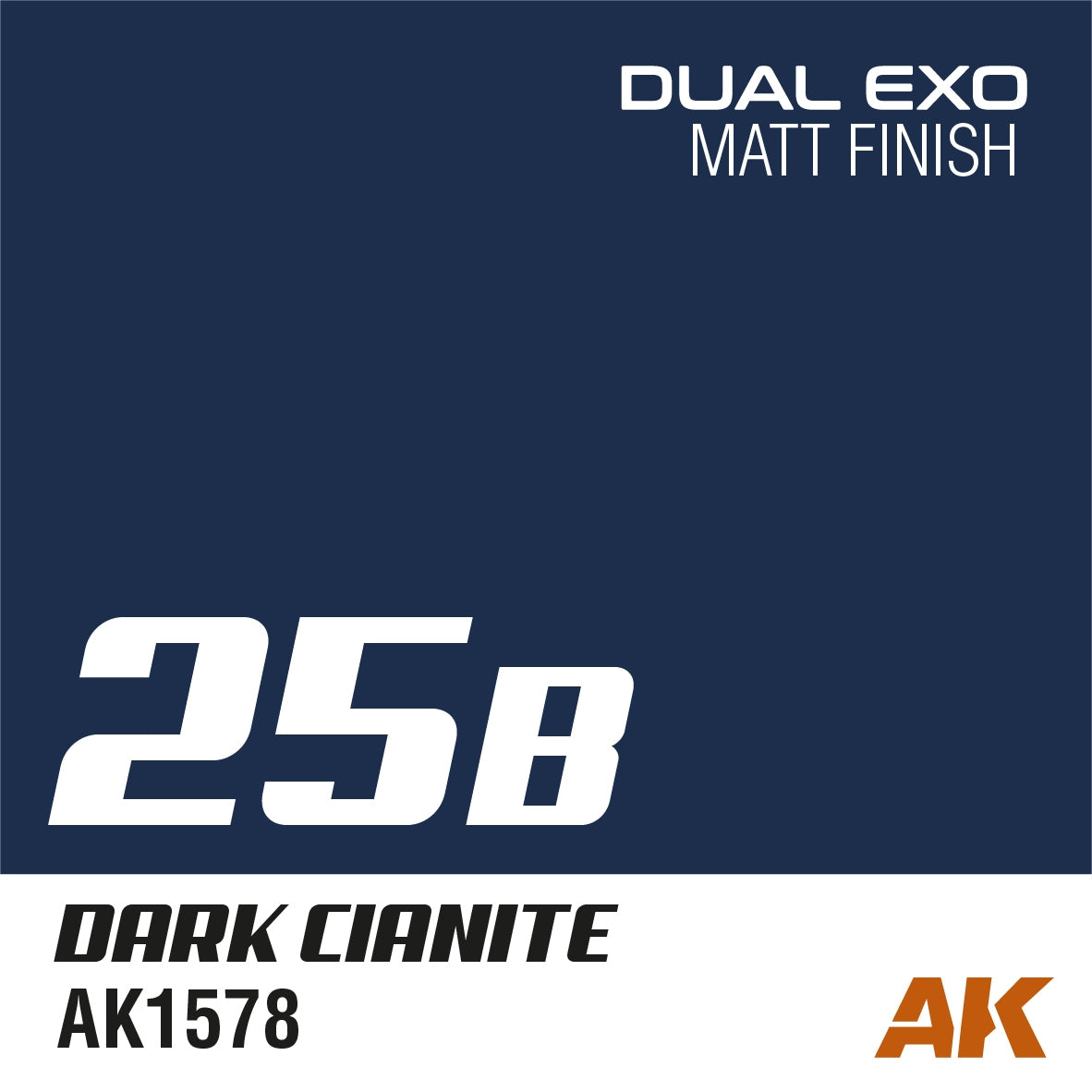 AK Interactive AK1578 DUAL EXO SCENERY 25B – DARK CIANITE 60ML – Bild 2