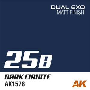AK Interactive AK1578 DUAL EXO SCENERY 25B – DARK CIANITE 60ML – Bild 2