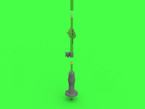 Master GM-35-017 Modern AFV Antenna AT-1011/U HF with tilt adapter RF-1980-AT-001 for KTO Rosomak and other vehicles 1/35 – imagen 3