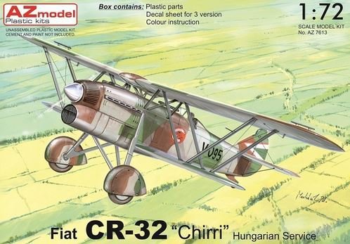 AZmodel AZ7613 Fiat CR-32 "Chirri" Hungarian Service 1/72