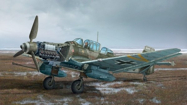 Italeri 2722 JU 87 G-2 Stuka Kanonenvogel 1/48