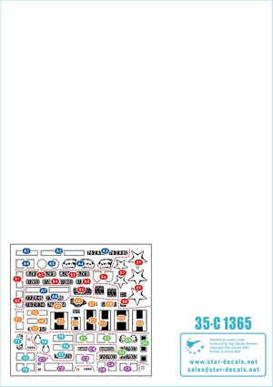 Star Decals 35-C1365 Daimler Armoured Car 2 British cold war service 1/35 – immagine 2