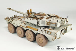 E.T. Model P35-164 Italian &amp;quot;Centauro&amp;quot; B1 Tank Destroyer Sagged Wheels 1/35 – immagine 6