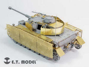 E.T. Model E35-091 WWII German Pz.Kpfw.IV Ausf.J Schurzen(Late version) (For DRAGON Smart Kit) 1/35 – imagen 4