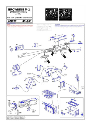 Aber 35A054 Osłony boczne do PzKpfw III 1/35 – immagine 3