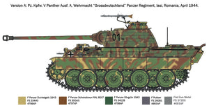 Italeri 7018 Sd.Kfz. 171 Pz.Kpfw. V Panther Ausf. A 1/72 – Bild 4