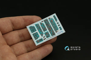 Quinta Studio QDS-48380 Mi-8MT 3D-Printed &amp;amp; coloured Interior on decal paper (AMK) (Small version) 1/48 – Bild 6