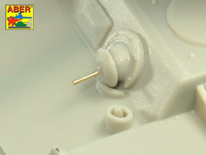 Aber 72L-70 Russian 107 mm ZIS-6 tank barrel for KV-2 1/72 – zdjęcie 9