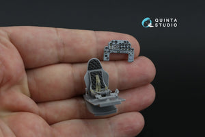 Quinta Studio QD48517 LaGG-3 Series 66 3D-Printed &amp;amp; coloured Interior on decal paper (Zvezda) 1/48 – immagine 3