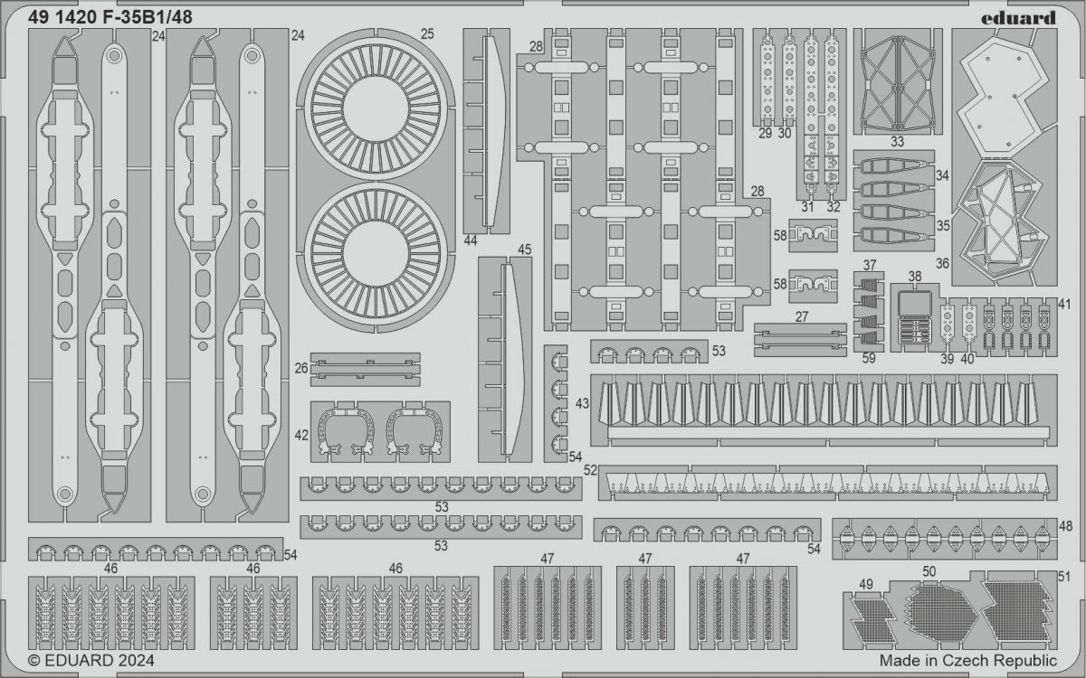 Eduard 491420 F-35B TAMIYA 1/48 – Bild 2