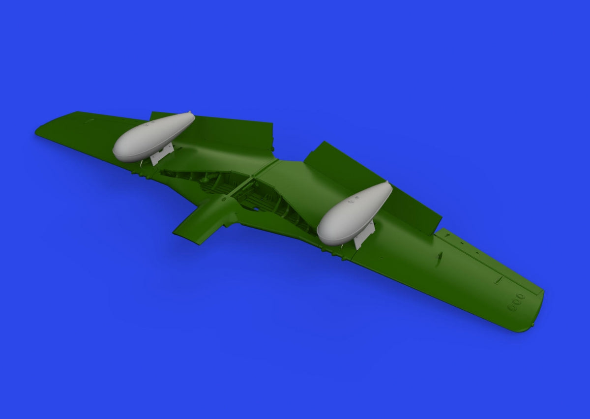 Eduard 672375 P-51D 110gal fuel tanks PRINT EDUARD 1/72