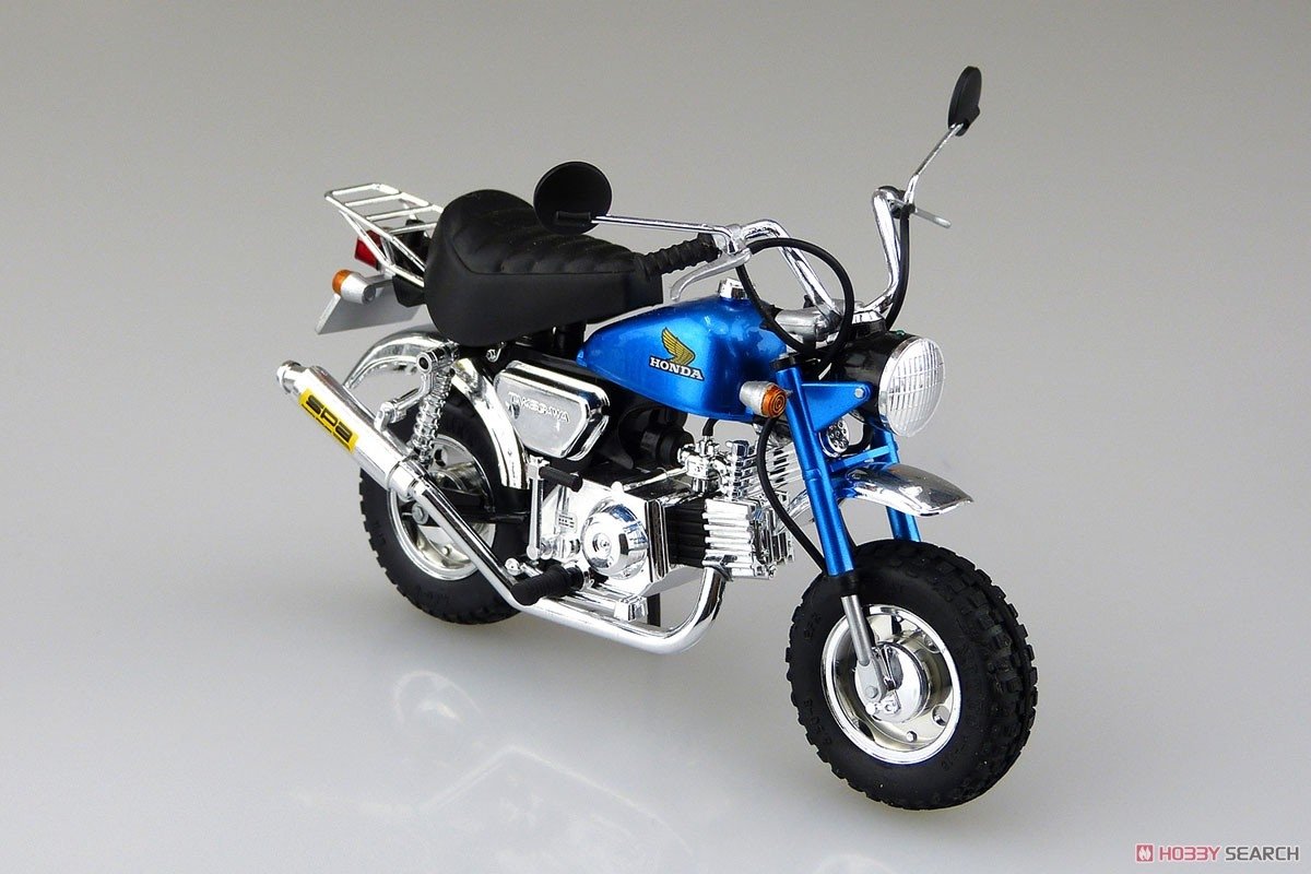 Aoshima 05869 Z50JZ-1 Honda Monkey Special Parts Takegawa 1/12 – imagen 2