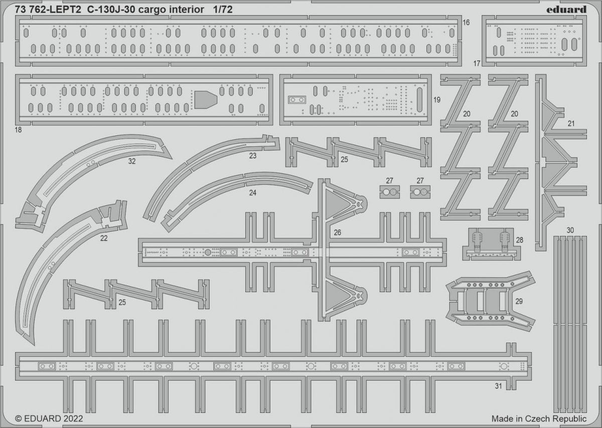 Eduard BIG72169 C-130J-30 PART II ZVEZDA 1/72 – immagine 5