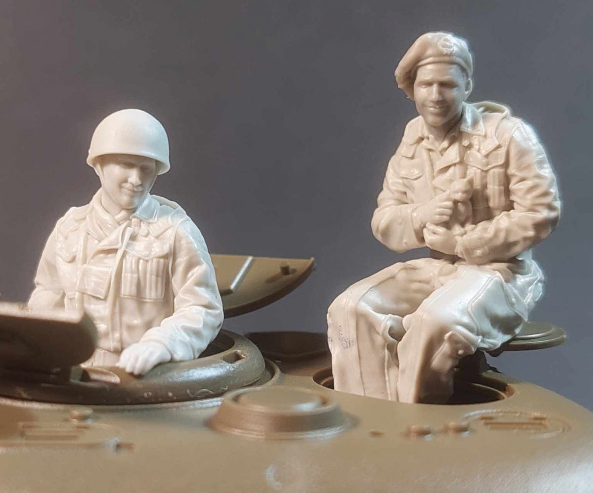 Panzer Art FI35-215 British Sherman tanks turret Pixie suit set 1/35