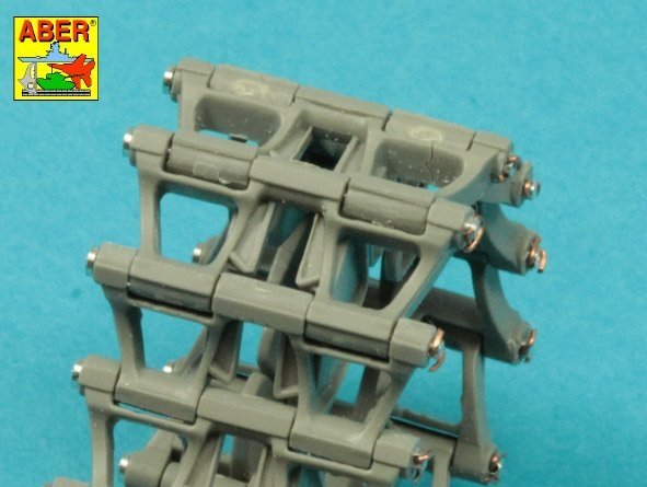 Aber 16198 Zestaw sworzni do gąsienic czołgu Panzer I Ausf.A/B (200 sztuk) 1/16 – imagen 4