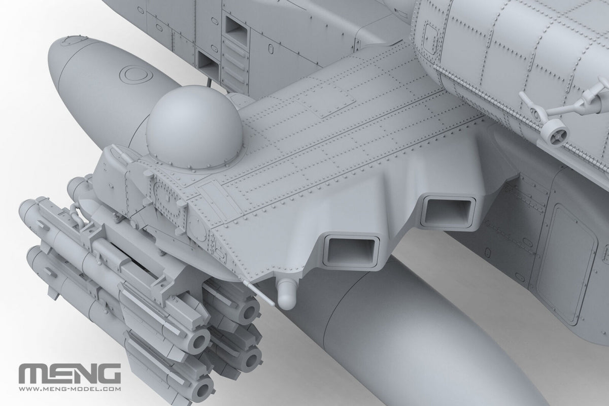 Meng Model QS-005 AH-64 D Saraf - Heavy Attack Helicopter (Israeli Air Force) 1/35 – immagine 10