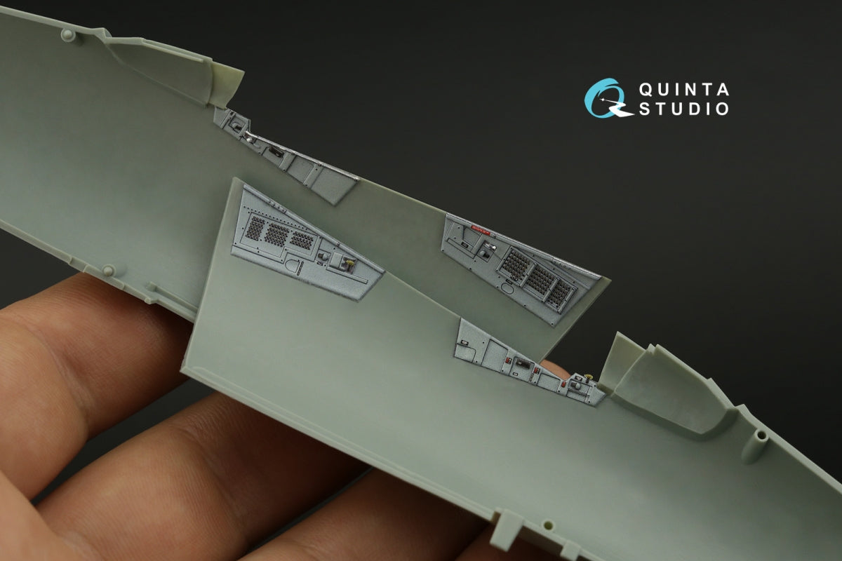Intérieur coloré imprimé en 3D pour F-15E de Quinta Studio QD48426 (Academy) à l&amp;#39;échelle 1/48 – image 11