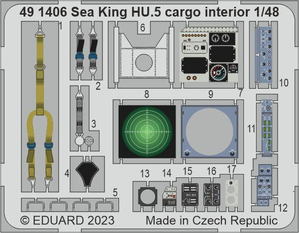 Eduard BIG49399 Sea King HU.5 AIRFIX 1/48 – Bild 6