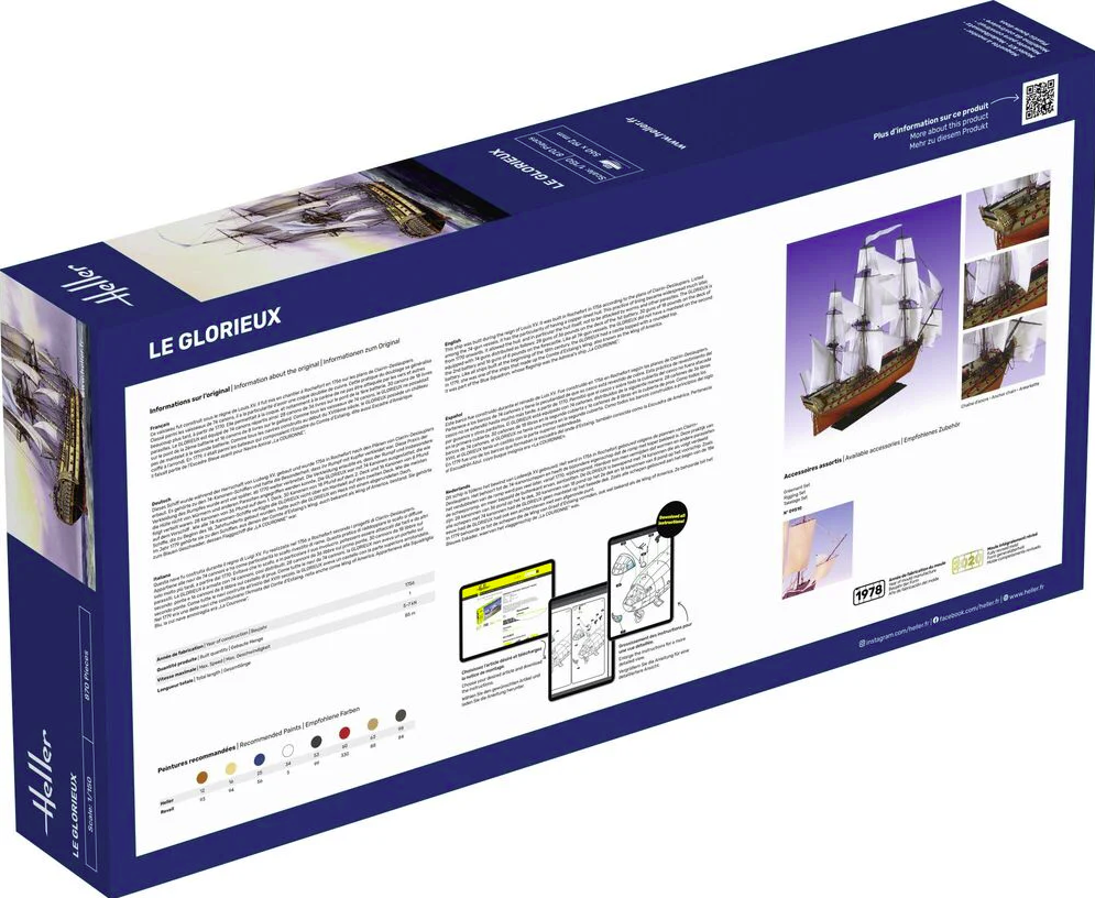 Heller 58889 Starter Kit - Le Glorieux 1/150 – imagen 2