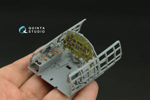 Quinta Studio QD32240 Mitsubishi J2M3 Raiden 3D-Printed &amp;amp; coloured Interior on decal paper (Zoukei Mura) 1/32 – zdjęcie 7