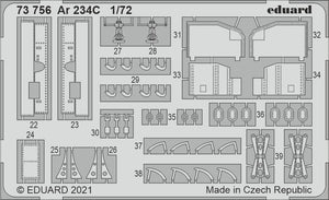 Eduard 73756 Ar 234C HOBBY 2000/DRAGON 1/72 – imagen 2