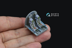 Quinta Studio QD+72157 Su-34 3D-Printed coloured Interior on decal paper (Trumpeter) (with 3D-printed resin part) 1/72 – immagine 15