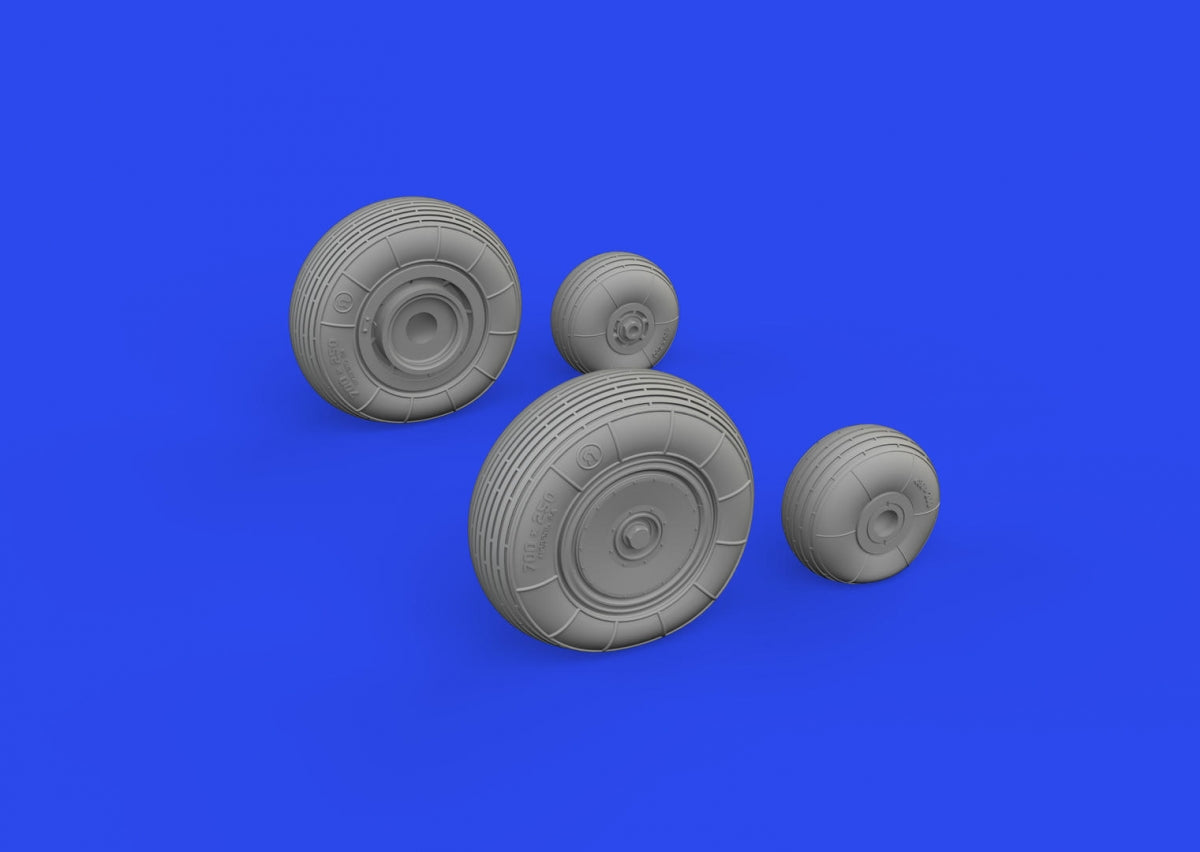 Eduard 648927 Mi-4 wheels Trumpeter 1/48 – Bild 3