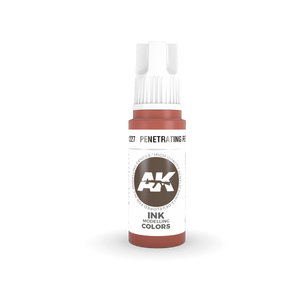 AK Interactive AK11227 PENETRATING RED – INK 17ml – Bild 2