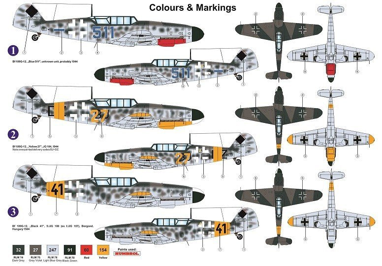 AZ Model AZ7616 Bf 109G-12 1/72 – image 3
