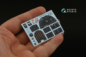 Quinta Studio QD24021 Spitfire Mk.VIII 3D-Printed &amp;amp; coloured Interior on decal paper (Airfix) 1/24 – immagine 5