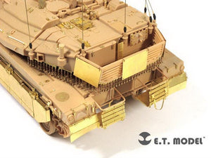 E.T. Model E35-097 Israel Merkava Mk.IV Tank LIC Basic (For ACADEMY 13227) 1/35 – immagine 6